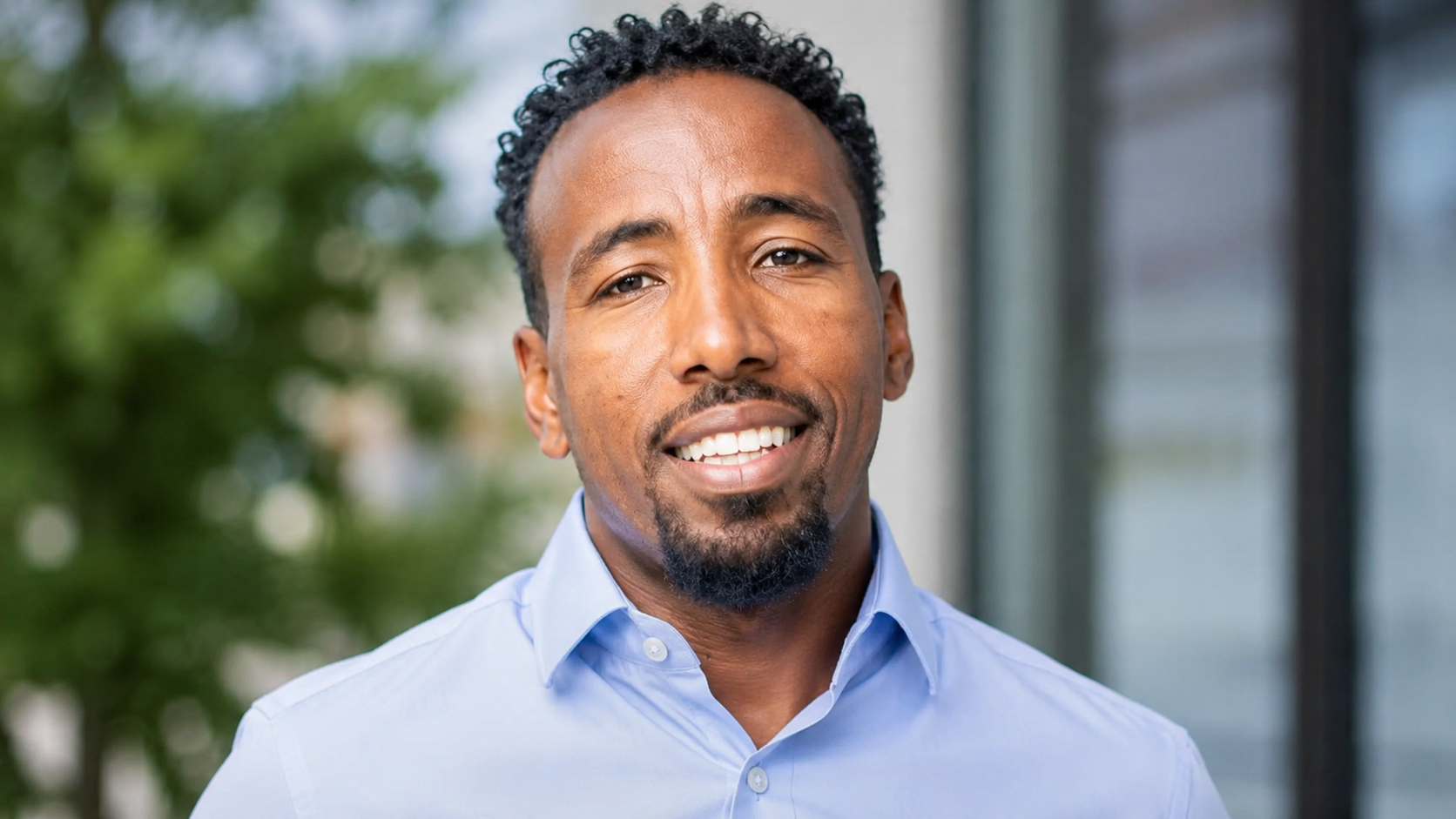 Der Journalist Ahmed Abdi Omar. Die meisten nennen ihn Ahmed Awga.